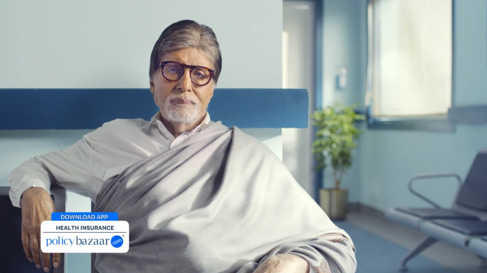 Amitabh Bachchan in Policybazaar's ‘Parivaar Sabse Pehle' campaign