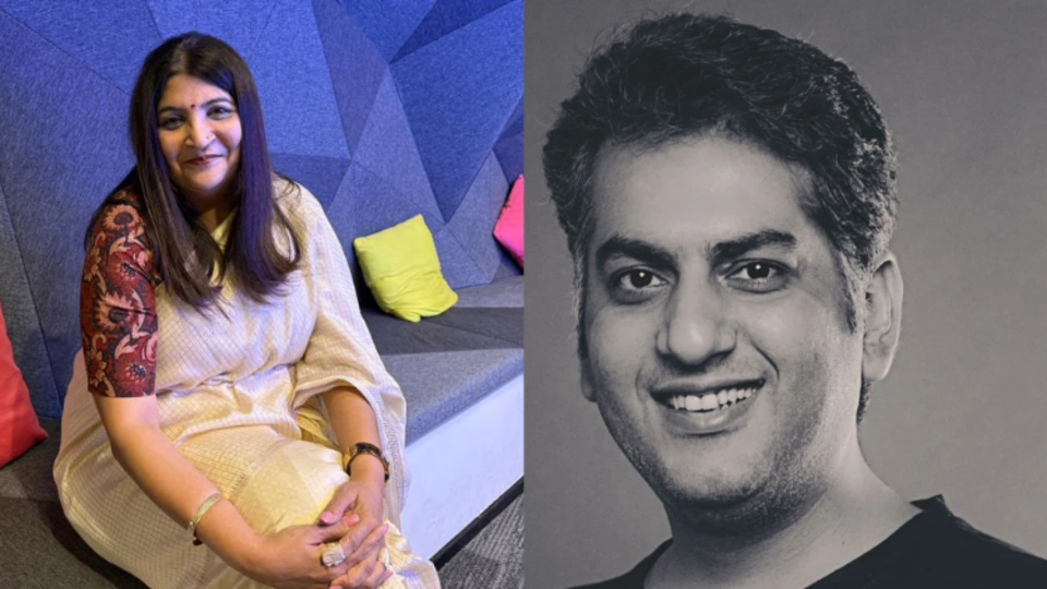 Apoorva Bapna (left) and Raunaq Sikka