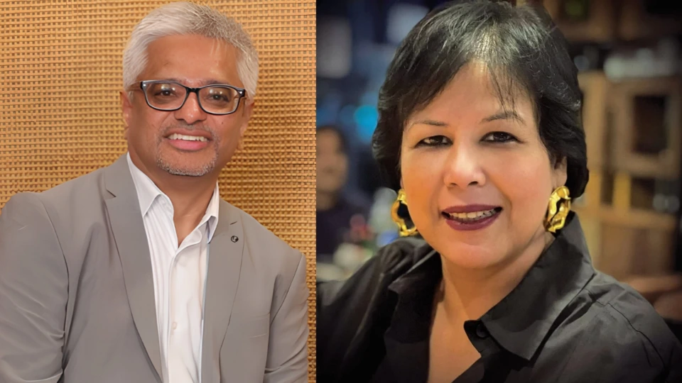 Kiran Ramamurthy (left) and Babita Baruah
