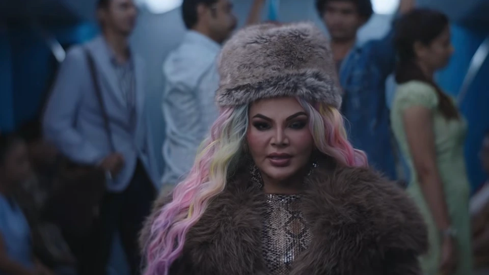 Cred's film featuring Rakhi Sawant