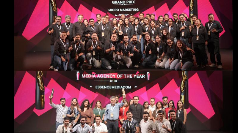 Team Tribes (top) and EssenceMediacom