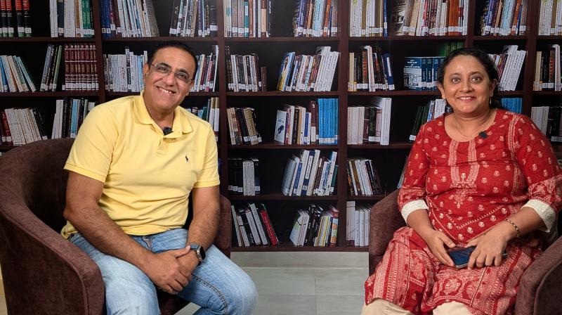 Vivek Krishnani (left) and Manasi Narasimhan