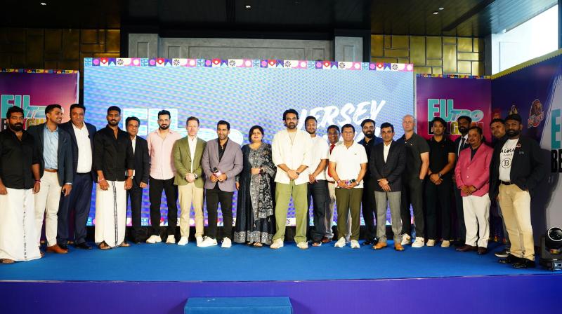 EUT20 Belgium Jersey Launch event in Mumbai