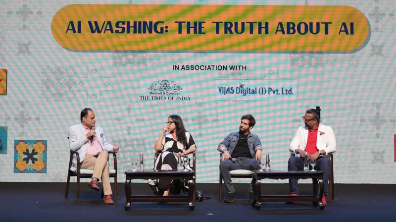 From left: Shubhranshu Singh, Smriti Mehra, Niraj Ruparel, and Gulrez Alam