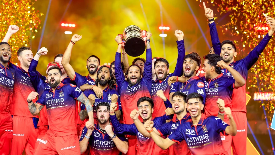 RCB won the IPL in the final on 31 May