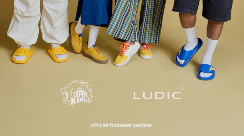 Ludic partners with Chennai Super Kings as its official footwear partner 