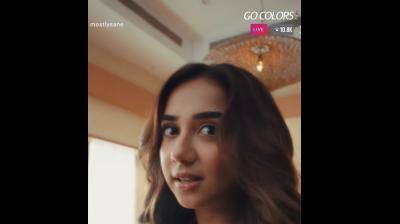 Prajakta Koli for GoColors' new campaign
