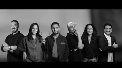 From left: Andreas Krasser, Ellie Brocklehurst, Emmanuel Sabbagh, Peter Khoury, Melissa Daniels, and S Subramanyeswar