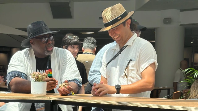 Samuel Monnie (left) and Tomás Linquist