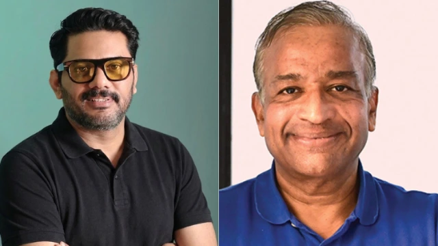 Vipin Nambiar (left) and Lloyd Mathias