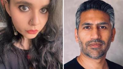 Adyasha Roy Tamar (left) and Mayur Hola