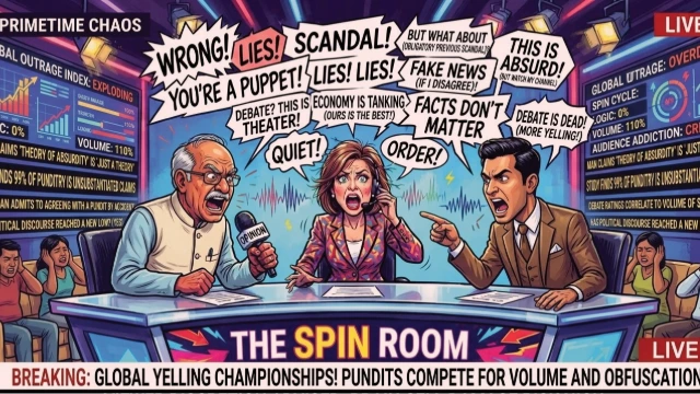 Noise, polarisation and performative debate have blurred the line between journalism and spectacle
