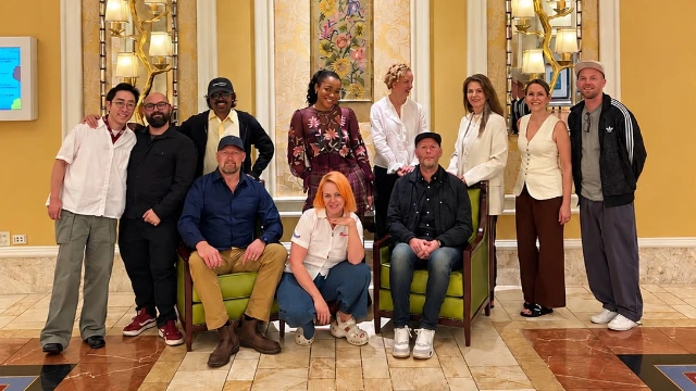 Mahesh Gharat and the rest of the jury
