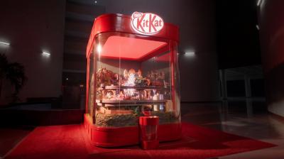 KitKat's activation in Hyderabad.