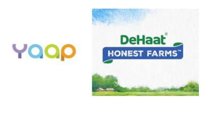 Yaap and DeHaat Honest Farms