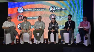 From left: Praveen K Vadhera, Ajay Kakar, Dipankar Sanyal, Promita Saha, Sandeep Bommireddi, and Shekhar Narayanaswami