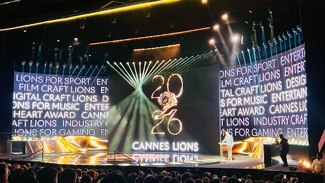 A still from the awards show