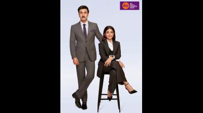 Ranbir Kapoor (left) and Rashmika Mandanna
