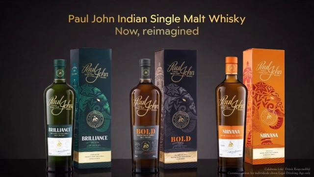 Paul John Whisky's new brand identity and packaging design