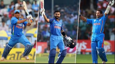 Cricketers M.S. Dhoni, Virat Kohli and Sachin Tendulkar topped the celebrity brand endorsers ranking 