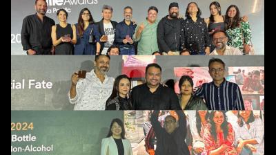 The Womb (top), McCann (centre) and Ogilvy at The APAC Effies 2024