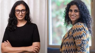 Shveta Mehra (left) and Neha Kandalgaonka