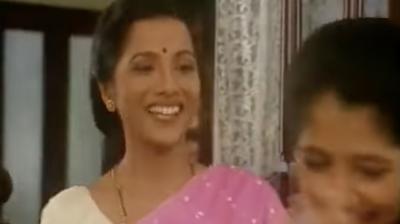 A screenshot from a Carefree commercial from the 90s