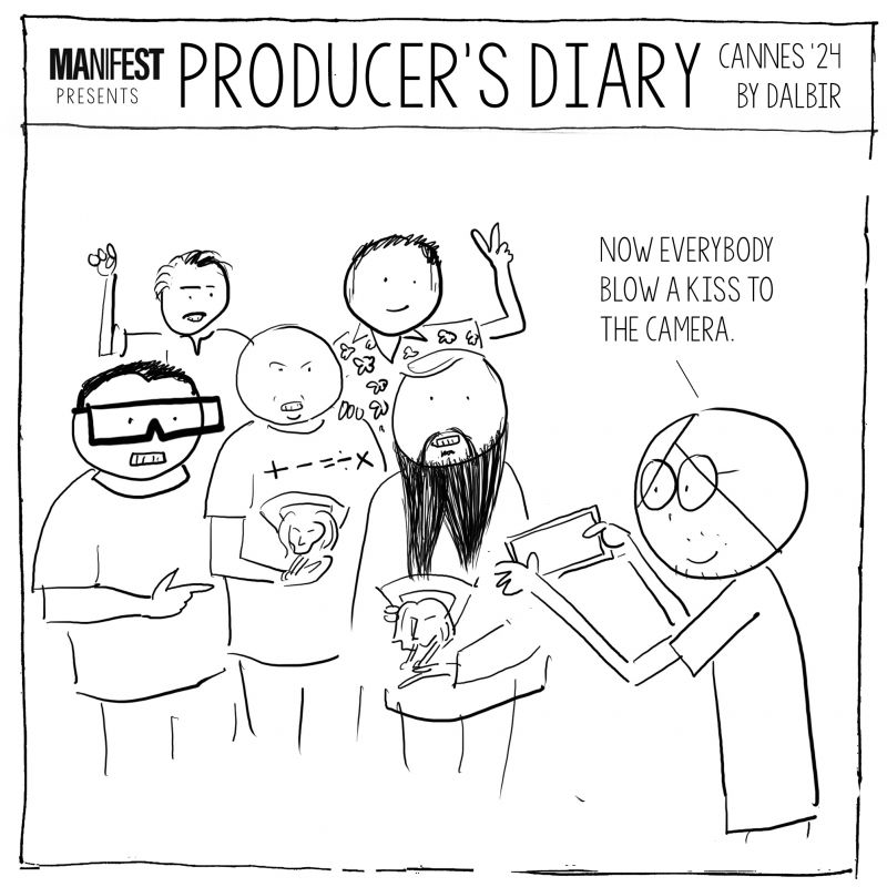 Producer's Diary - day one